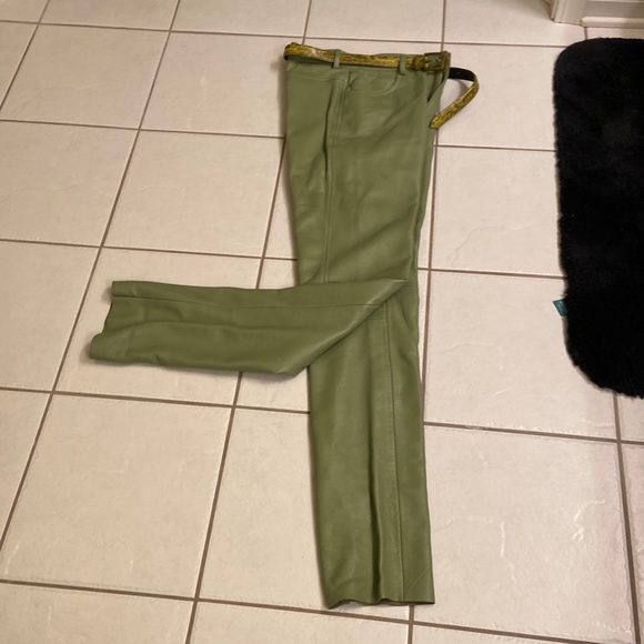 Patricia Wolfe Vintage Leather Pants - Picture 1 of 8